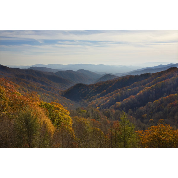 Millwood Pines Smokey Mountain In Fall On Canvas By Golfmoney Print